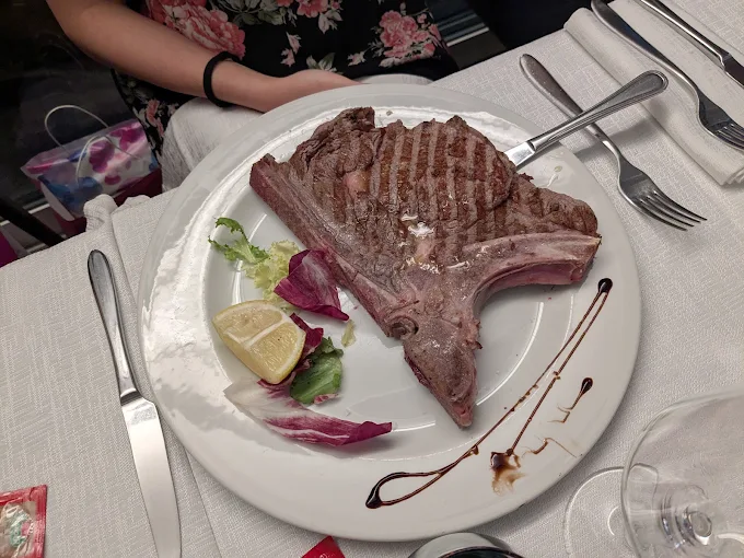 Costata di manzo alla griglia