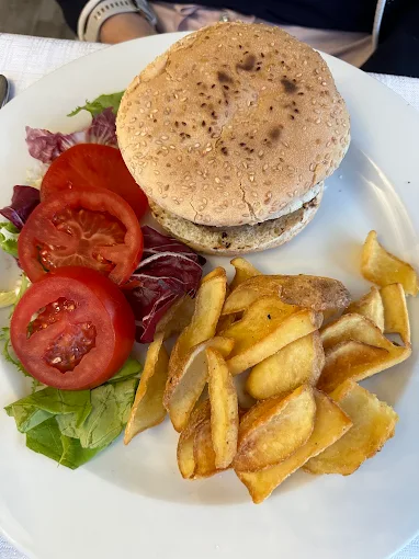 Hamburger baby con patatine